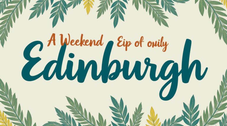 a-weekend-in-Edinburgh